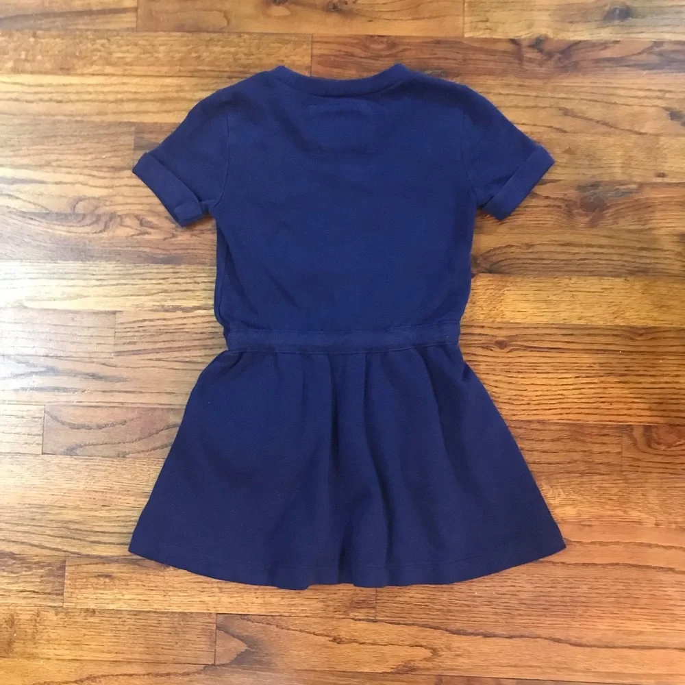 Girls Justice Navy Blue School Uniform Dress w/ Pockets 6 / 7 Small 60% Cotton 4